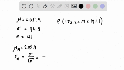 a-population-of-values-has-a-normal-distribution-with-20592059-and-948948-you-intend-to-draw-a-random-sample-of-size-n41n41-find-the-probability-that-a-sample-of-size-n41n41-is-randomly-sele-81323