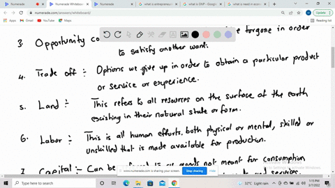 define-each-word-subject-applied-economics-1-relative-scarcity-2-absolute-scarcity-3-opportunity-cost-4-trade-off-5-land-6-labor-7-capital-8-entrepreneurship-9-microeconomics-10-macroeconomics-11-tr-2