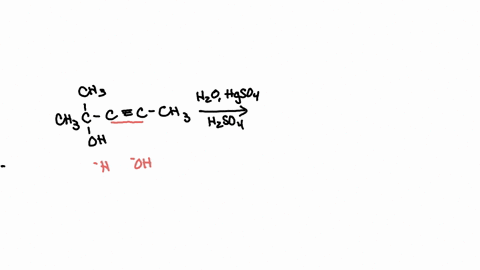 draw-the-major-organic-products-of-the-following-reactions-including-stereochemistry-when-it-is-appropriate-ch-ho-hzsos-hgsos-hyc-c-cc-ch-oh-use-the-wedge-hash-bond-tools-to-indicate-stereoc-15291