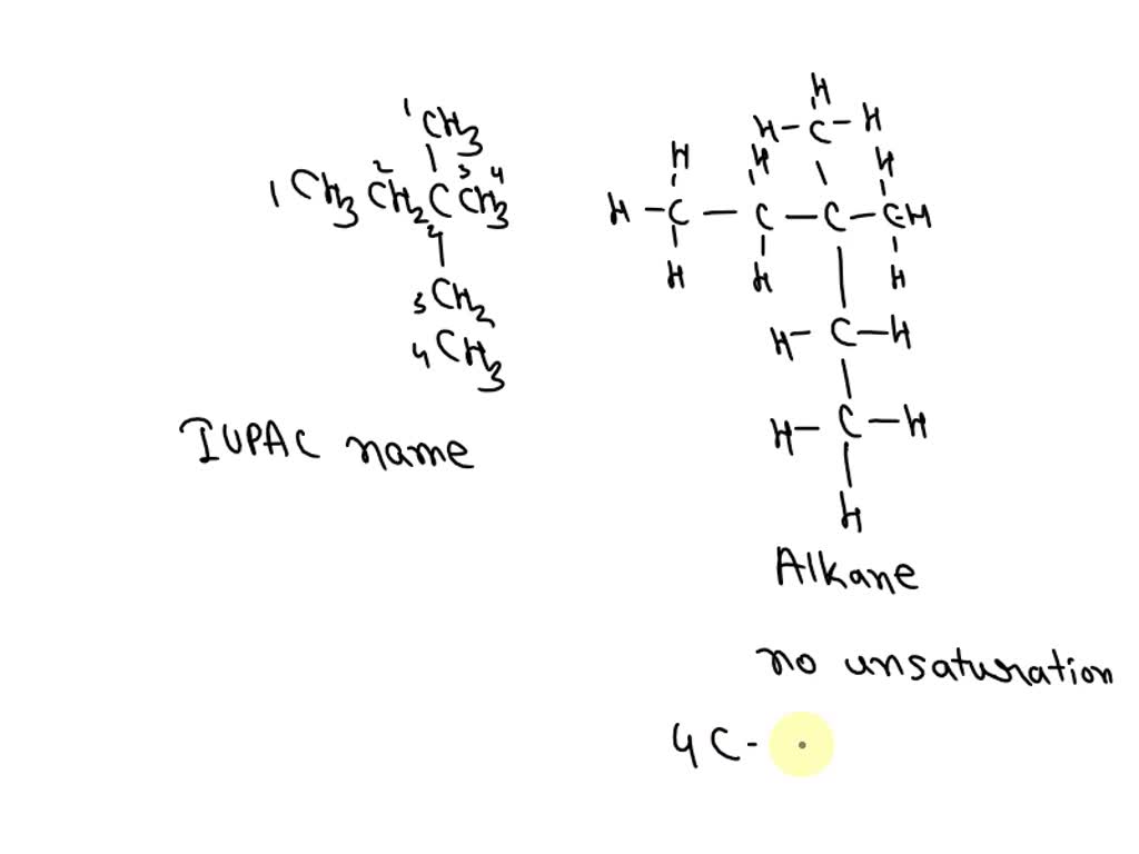 SOLVED: Name the following: CH; CH3CH2CCH; CH3CH2CH; A. n-heptane B. 2 ...