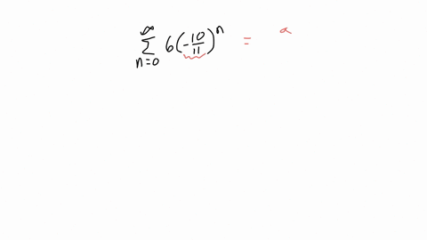 find-the-sum-of-the-convergent-series-sum_n0infty-6left-frac1011rightn-a-frac207-b-frac247-c-frac6619-d-frac227-e-frac7219