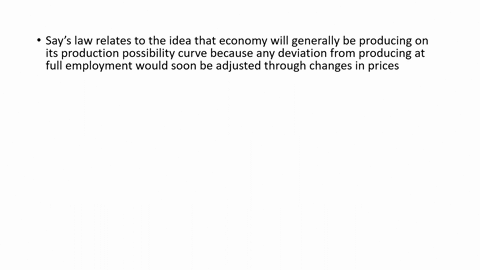 what-is-says-law-how-does-it-relate-to-the-view-held-by-classical-economists-that-the-economy-genera-49442