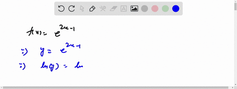 find-a-formula-for-the-inverse-of-the-function-fx-e2x-1-2