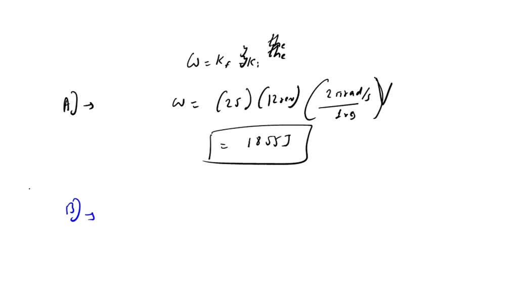 SOLVED Consider a motor that exerts a constant torque of 25.0 N?m to a
