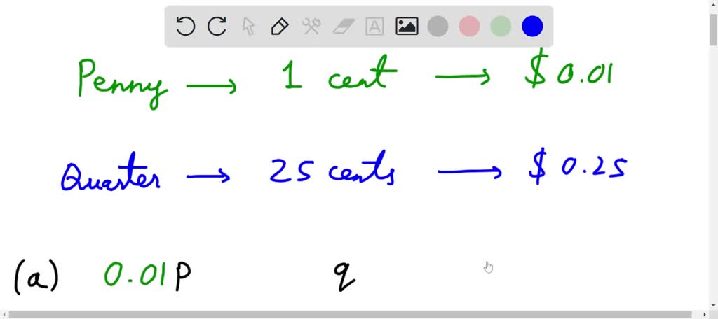 SOLVED: Write an expression which represents the amount of money in a ...