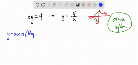 use-the-algebraic-tests-to-check-for-symmetry-with-respect-to-both-axes-and-the-origin-x-y4-2-10943