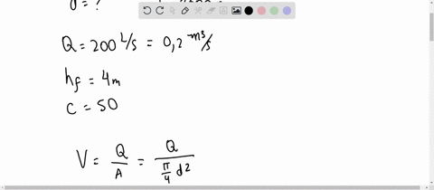 1find-the-diameter-of-a-pipe-of-length-2000-m-when-the-rate-of-flow-of-water-through-the-pipe-is-200-litress-and-the-head-lost-due-to-friction-is-4-m-take-the-value-of-c-50-in-chezys-formula-55766