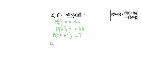 if-e-and-f-are-two-disjoint-events-with-pe-024-and-pf-038-what-is-pe-fc-enter-answer-as-a-decimal-with-at-least-2-correct-decimal-places-68025