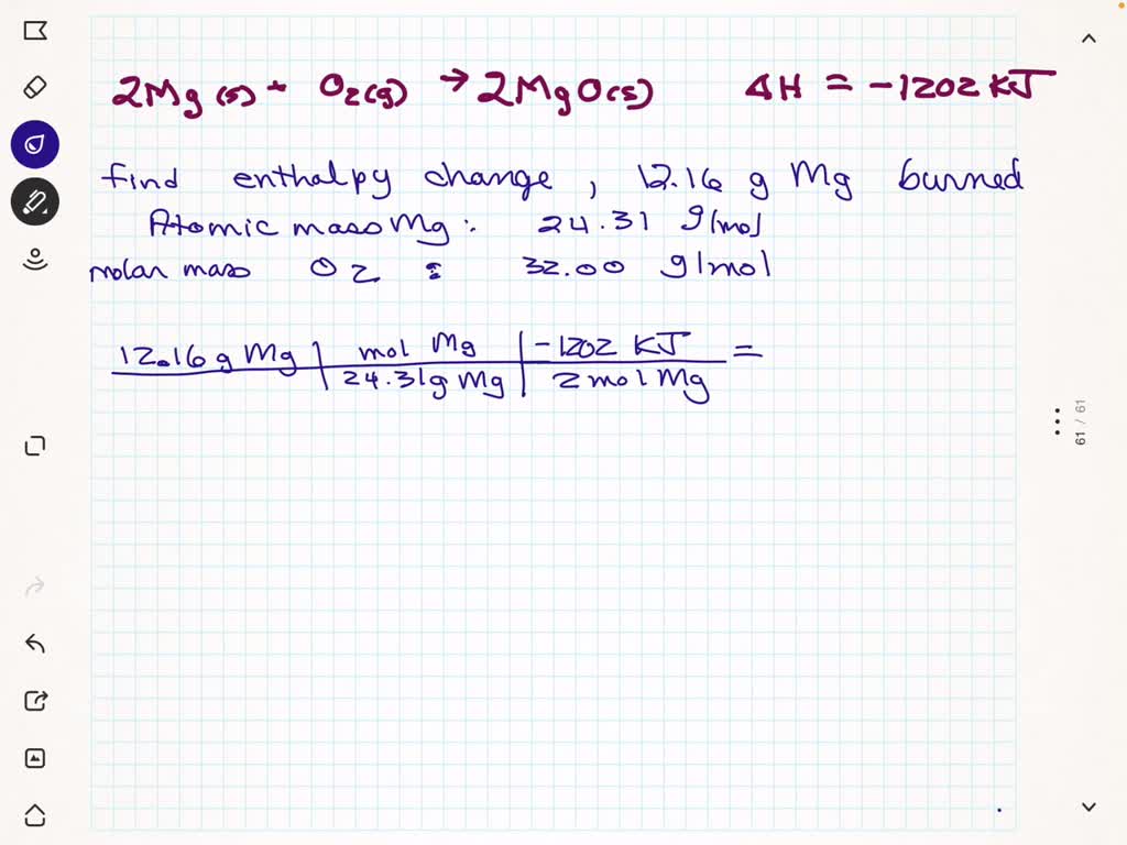 SOLVED What makes it difficult to measure the enthalpy of reaction of