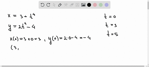 point-find-the-coordinates-at-times-t-03-5-of-particle-following-the-path-3t4y-2t4-_-4-t-0-t-3-t-5-07707