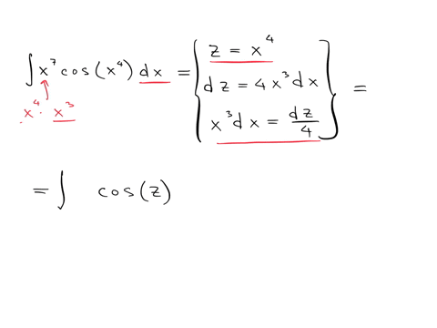 point-evaluate-the-indefinite-integral-x7-cosx4-dx-c-hint-first-make-a-substitution-and-then-use-integration-by-parts-to-evaluate-the-integral-56044