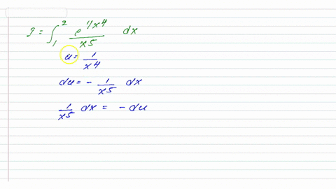 evaluate-the-definite-integral-2-e-1x4-dx-x5-32969