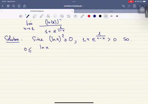use-the-squeezing-theorem-to-evaluate-the-limit-lim-_x-rightarrow-1-fracln-x21e1-x-1-44638