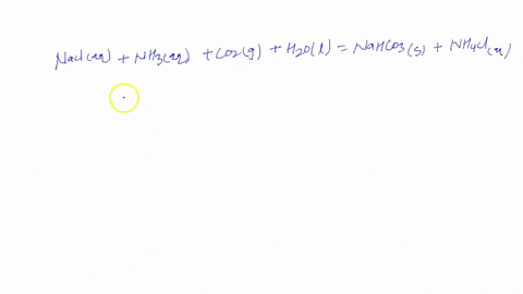 baking-soda-nahco3-can-be-made-in-large-quantities-by-the-following-reaction-naclaq-nh3aq-co2aq-h2ol-nahco3s-nh4claq-if-118-g-of-nacl-reacts-with-an-excess-of-the-other-reactants-and-83-g-of-74246