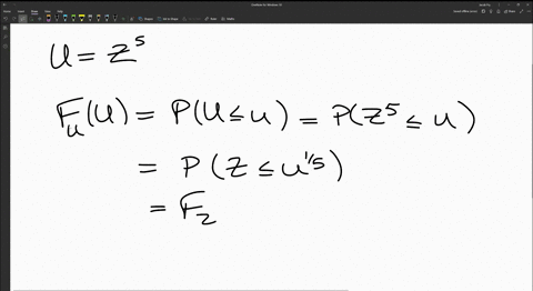 consider-a-standard-normal-random-variable-z-n0-1-use-the-method-of-cumulative-distribution-functions-or-any-other-method-to-find-the-probability-density-function-fu-u-of-u-z5