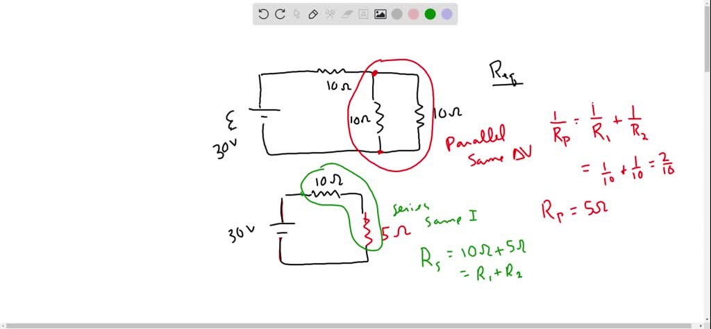 SOLVED: In the circuit shown below, the battery emf is 8V and each ...