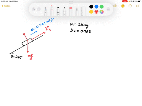 a-216-kg-log-is-pulled-up-a-ramp-by-means-of-a-rope-that-is-parallel-to-the-surface-of-the-ramp-the-ramp-is-inclined-at-277-with-respect-to-the-horizontal-the-coefficient-of-kinetic-friction-91221