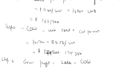 texts-analysis-quiz-saved-help-sales-cost-of-goods-sold-292250-16700-units-at-1750-175350-16700-units-at-1050-116900-17535-17500-gross-profit-selling-and-administrative-expense-amortization-33623