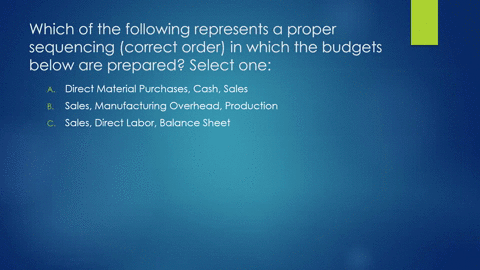 aich-of-the-following-represents-a-proper-sequencing-correct-order-in-which-the-budgets-below-are-prepared-select-one-a-sales-manufacturing-overhead-production-b-sales-balance-sheet-direct-l-68082