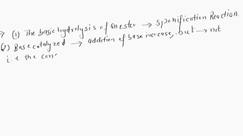 basic-ester-hydrolysis-is-a-base-promoted-explain-this-statement-making-promoted-reaction-not-base-catalyzed-reaction-reference-to-the-mechanism-of-the-reaction-16353