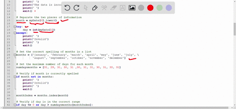 write a program that takes a date as input and outputs the dates season ...
