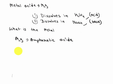 a-metal-m-forms-an-oxide-having-the-formula-m2o3-it-dissolves-both-in-dilute-sulphuric-acid-and-dilute-sodium-hydroxide-solution-identify-the-metal-and-write-the-equations-involved-in-the-re-78543