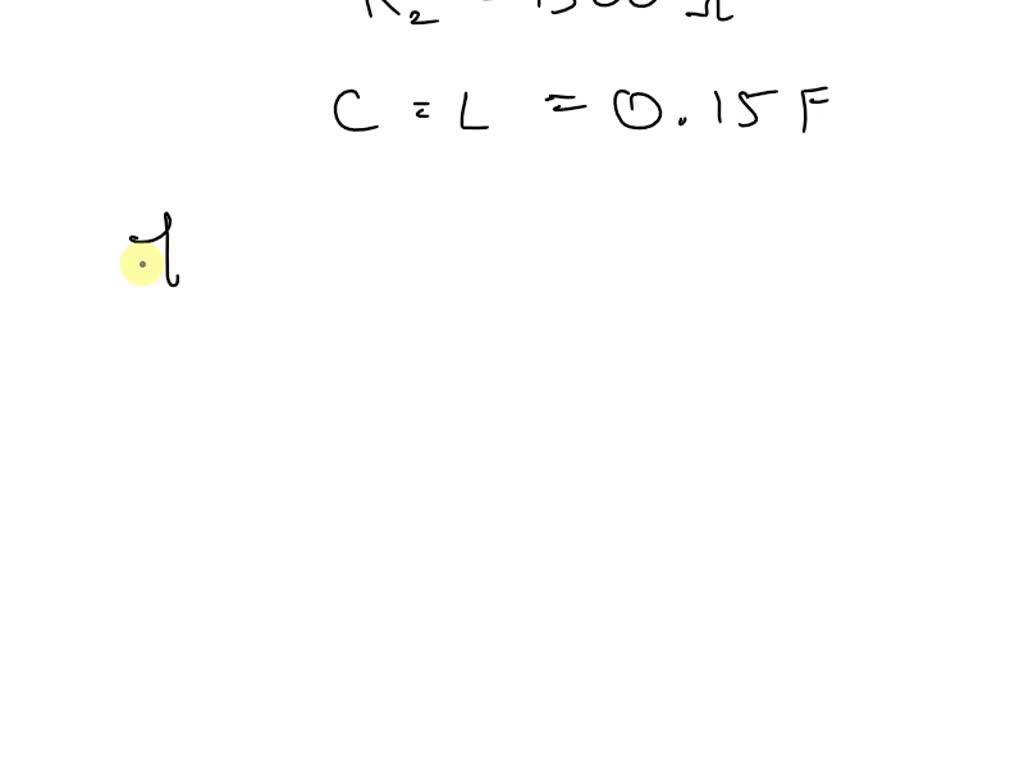 SOLVED 3. An LC oscillator with negligible resistance has a resonant