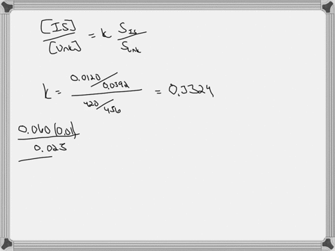 12_-in-chromatographic-equipment-a-solution-containing-00392-m-unknown-sample-and-00120m-internal-standard-gives-peak-area-0f456-and-420-respectively-to-analyze-10-ml-of-0060m-internal-stand-82261