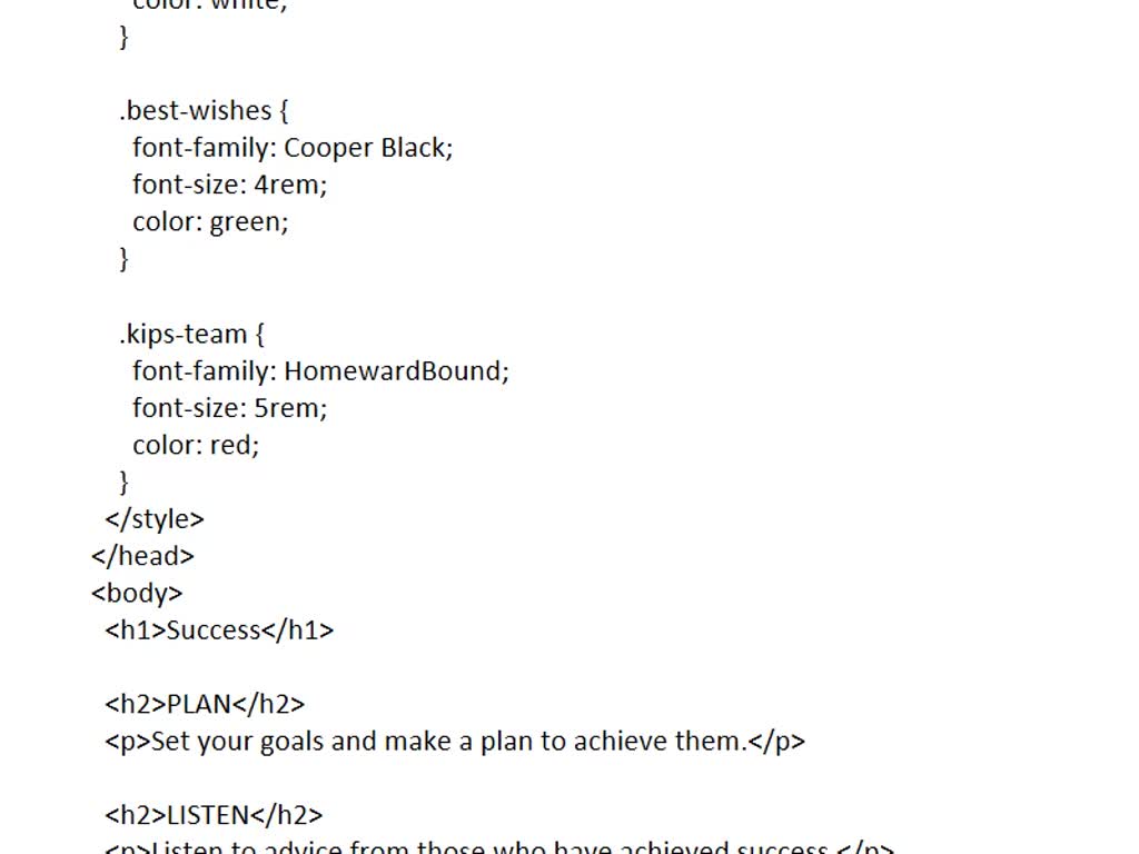 SOLVED: Texts: Write an HTML and CSS code using Visual Studio Code to ...
