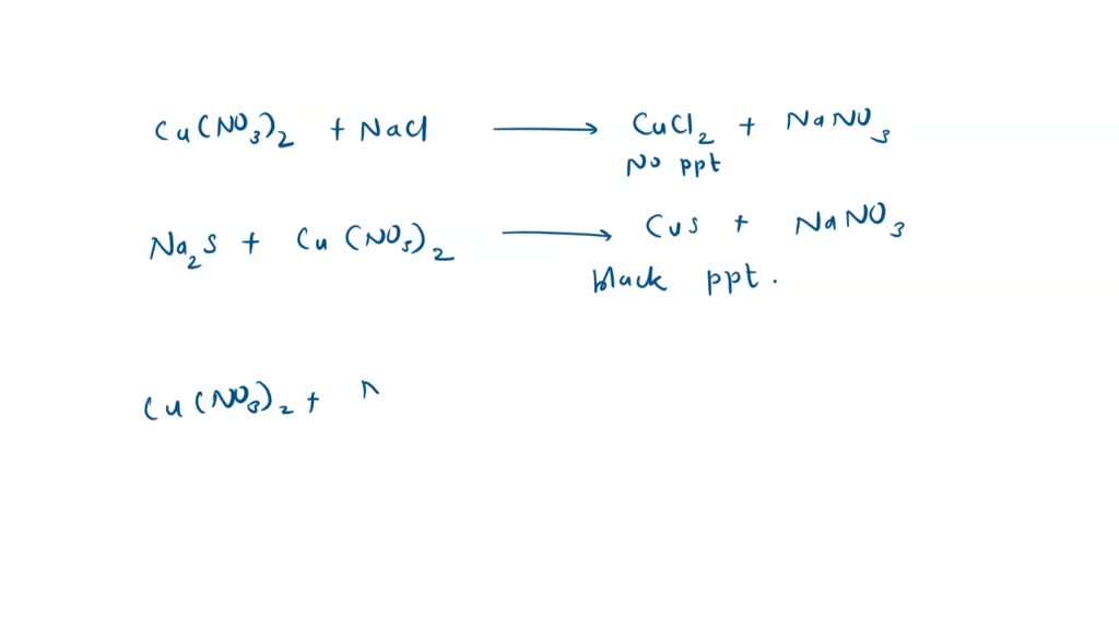 Solved: A Student Obtained The Following Results When Investigating 