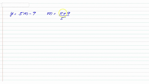 use-the-two-given-functions-to-write-y-as-a-function-of-x-x9-y-sm-9-m-y-simplify-your-answer-40886