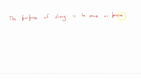 what-is-the-purpose-of-a-diary