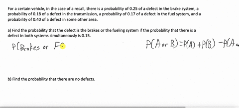 2-an-automobile-manufacturer-is-concerned-about-a-possible-recall-of-its-best-selling-four-door-sedan-if-there-were-a-recall-there-is-a-probability-of-025-of-a-defect-in-the-brake-system-018-88928