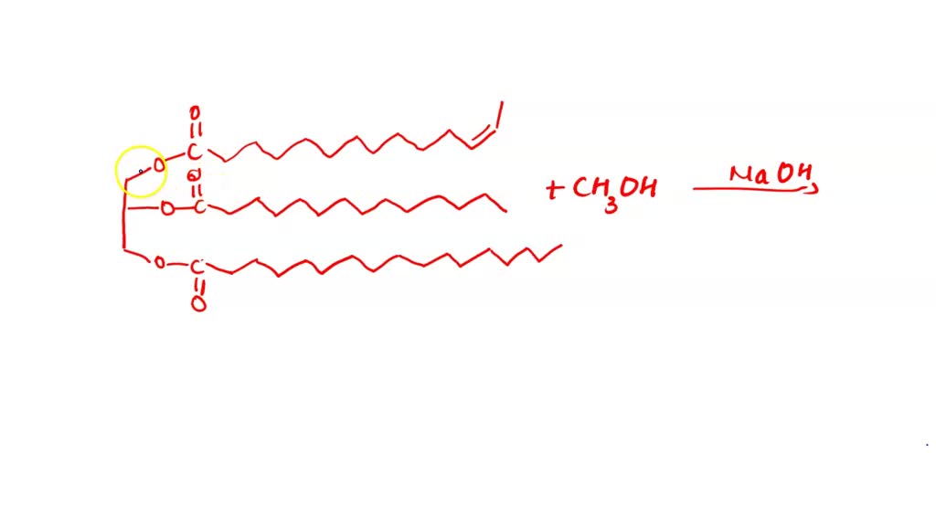 SOLVED 11. A reaction showing the conversion of some vegetable oil to