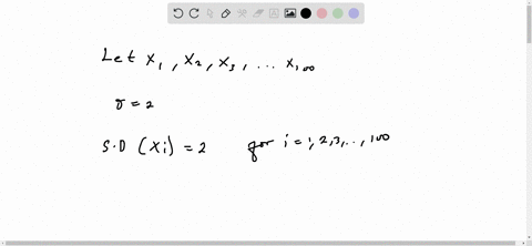 what-is-the-variance-of-the-sum-of-100-independent-random-variables-each-with-a-standard-deviation-of-2-72153