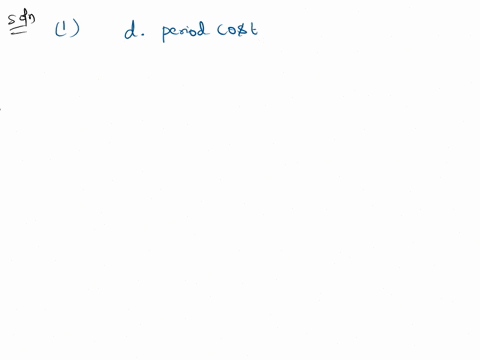 1-in-evaluating-the-profitability-of-a-specific-organizational-segment-all-____-would-be-ignored-a-costs-allocated-to-the-segment-b-segment-fixed-costs-c-segment-variable-costs-d-period-cost-41187