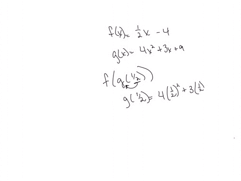given-the-function-fx12x4-and-the-function-gx4x23x9-determine-each-of-the-following-evaluate-fg12-give-your-answer-as-an-integer-or-a-simplified-fraction
