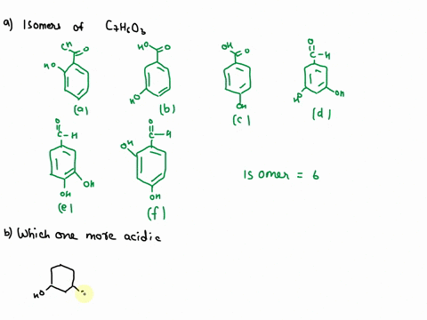 Questions: 1. Draw structures for the isomers I and II. What...