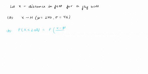 suppose-that-the-distance-of-fly-balls-hit-to-the-outfield-in-baseball-normally-distributed-with-mean-of-240-feet-and-standard-deviation-of-2-feet-we-randomly-sample-49-fly-balls_-0-part-a-0-23802