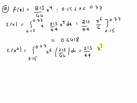 random-variables-and-expectation-valuesaa-continuous-random-variable-x-has-a-pdf-of-the-form-fx-81344-x4-for-015-x-077-calculate-the-standard-deviation-sigma-of-xba-continuous-random-variabl-40066