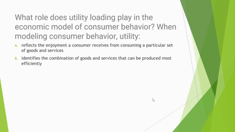 what-role-does-utility-loading-play-in-the-economic-model-of-consumer-behavior-when-modeling-consumer-behavior-utility-a-reflects-the-enjoyment-a-consumer-receives-from-consuming-a-particula-71954