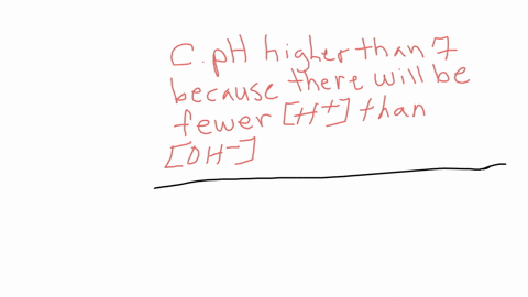 if-an-equal-number-of-moles-of-a-strong-base-and-a-weaker-acid-are-mixed-together-what-would-you-expect-the-mathrmph-of-the-resulting-solution-to-be-a-mathrmph-lower-than-7-because-there-will-be-fewer