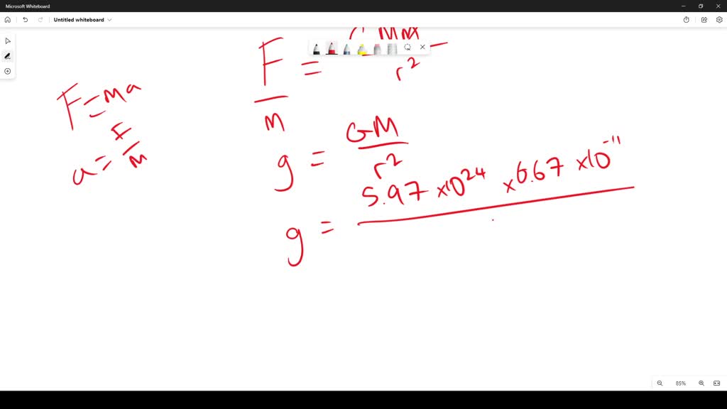 SOLVED calculate the effective value of g, the acceleration of gravity