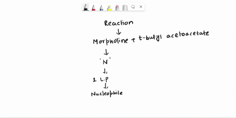 please-label-the-products-reaction-is-morpholine-with-t-butyl-acetoacetate-just-need-2-and-3-pleasel-acetoacetylrgorpholine-oh-tertiary-butanol-ho-major-minor-nh-hzo-06832