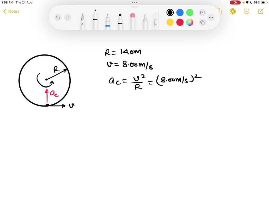 SOLVED: A Ferris wheel with a radius of 14.0 m is turning about a ...