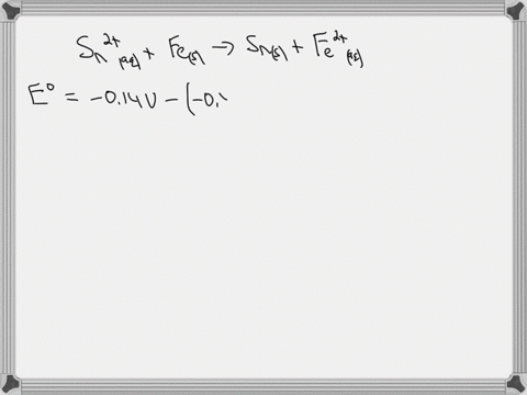 use-standard-reduction-potentials-to-calculate-the-standard-free-energy-change-in-kj-for-the-reaction-sn2taq-fes-sns-fe2taq-answer-kfor-this-reaction-would-be-than-one-submit-answer-retry-en-52617