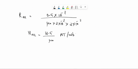 2-the-iron-core-shown-in-figure-2-core-has-a-cross-section-of-2cm-by-2cm-and-a-relative-permeability-of-1000the-coil-has-a-turn-500-turns-and-carries-a-current-of-i2afind-the-flux-density-in-65234