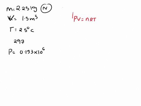 true-or-false-a-mass-of-225-kg-of-nitrogen-occupying-15-m3-is-heated-from-25c-at-a-constant-volume-take-gas-constant-is-297-jkgk-then-its-initial-pressure-would-be-approximately-0133-x-106-n-68958