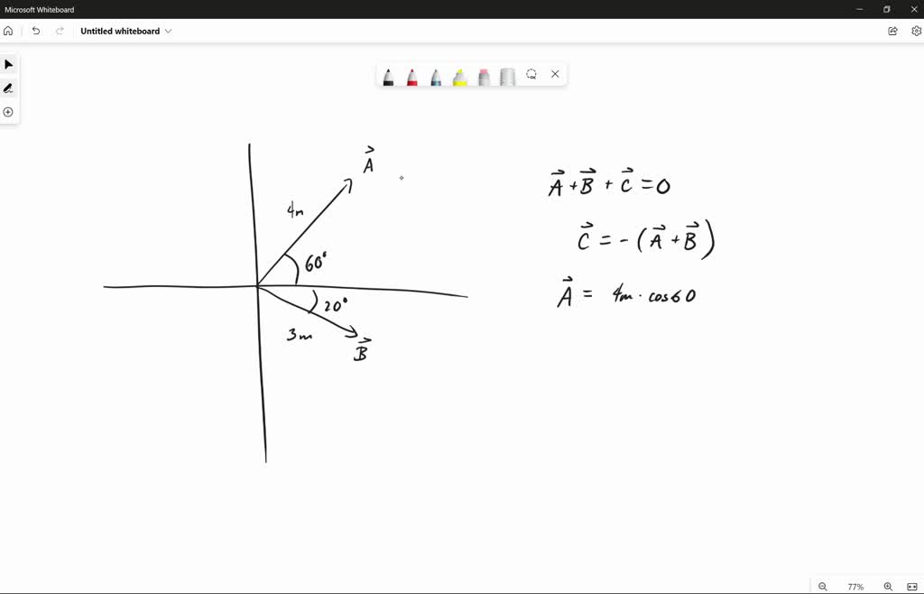 SOLVED: 'Find Vector C Such That A+B+C = 0 Write Your Answer In ...