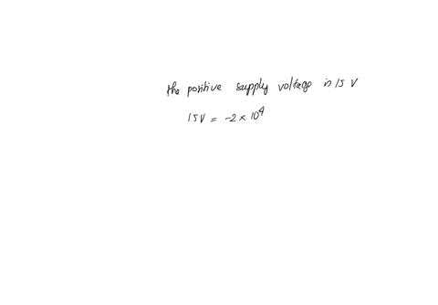 the-following-two-guestions-refer-to-the-circuit-below-the-open-loop-gain-a-2-x-104-where-vo-avs-consider-a-non-ideal-op-amp-where-the-output-can-saturate-what-is-the-most-positive-value-vs-77182